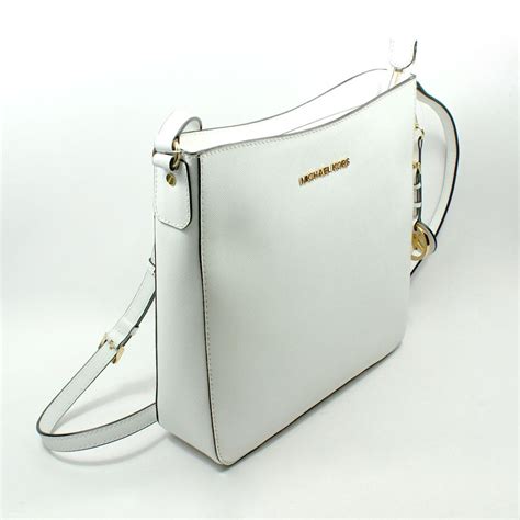 michael kors jet set crossbody bag white|Michael Kors extra small crossbody.